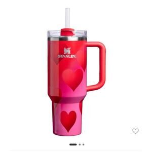 NEW ON HAND 2026 Target Stanley Quencher H2.0 30 oz RED Rogue Heart Gradient
